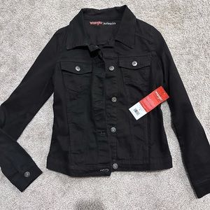 Women’s Wrangler Black Denim Jacket